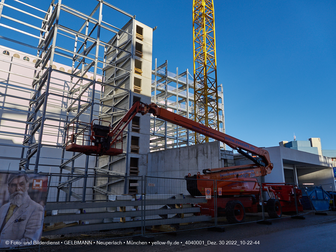 30.12.2022 - Baustelle R.EVO in Neuperlach-Süd